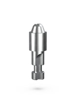 Titanium multi-unit lab analog for accurate CAD/CAM model indexing