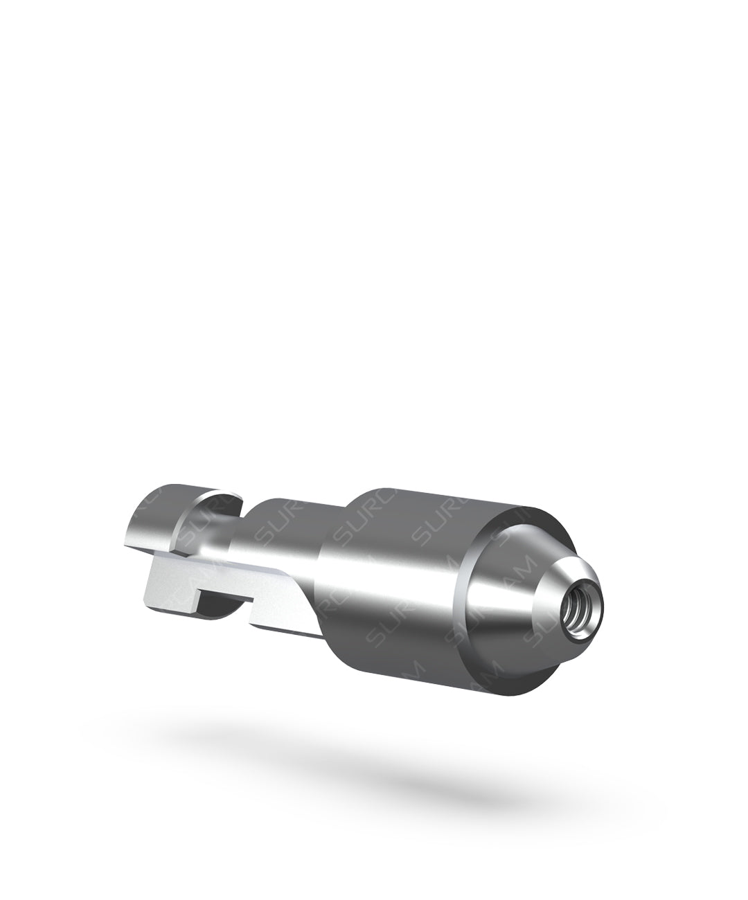 General Multi-Unit analog seated in 3D-printed model