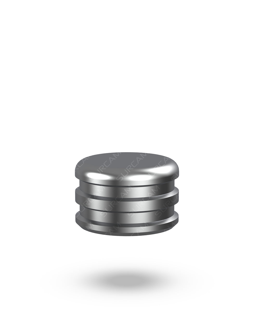 Slim Stainless Steel Housing 10-Pack for Ball Attachment