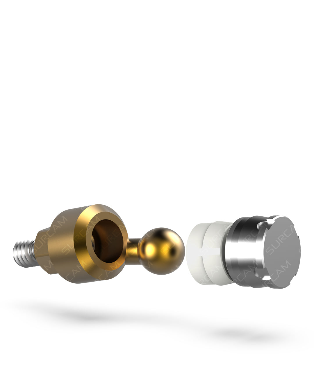 Overdenture Angular Ball Abutment 20 Degree