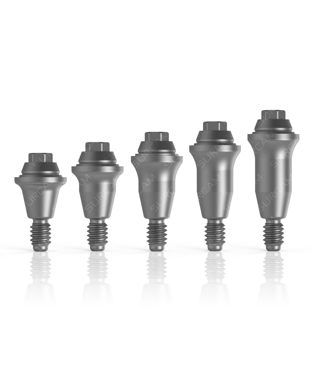 Straight Multi-Unit Abutment RP 4.3 Nobel Active Compatible