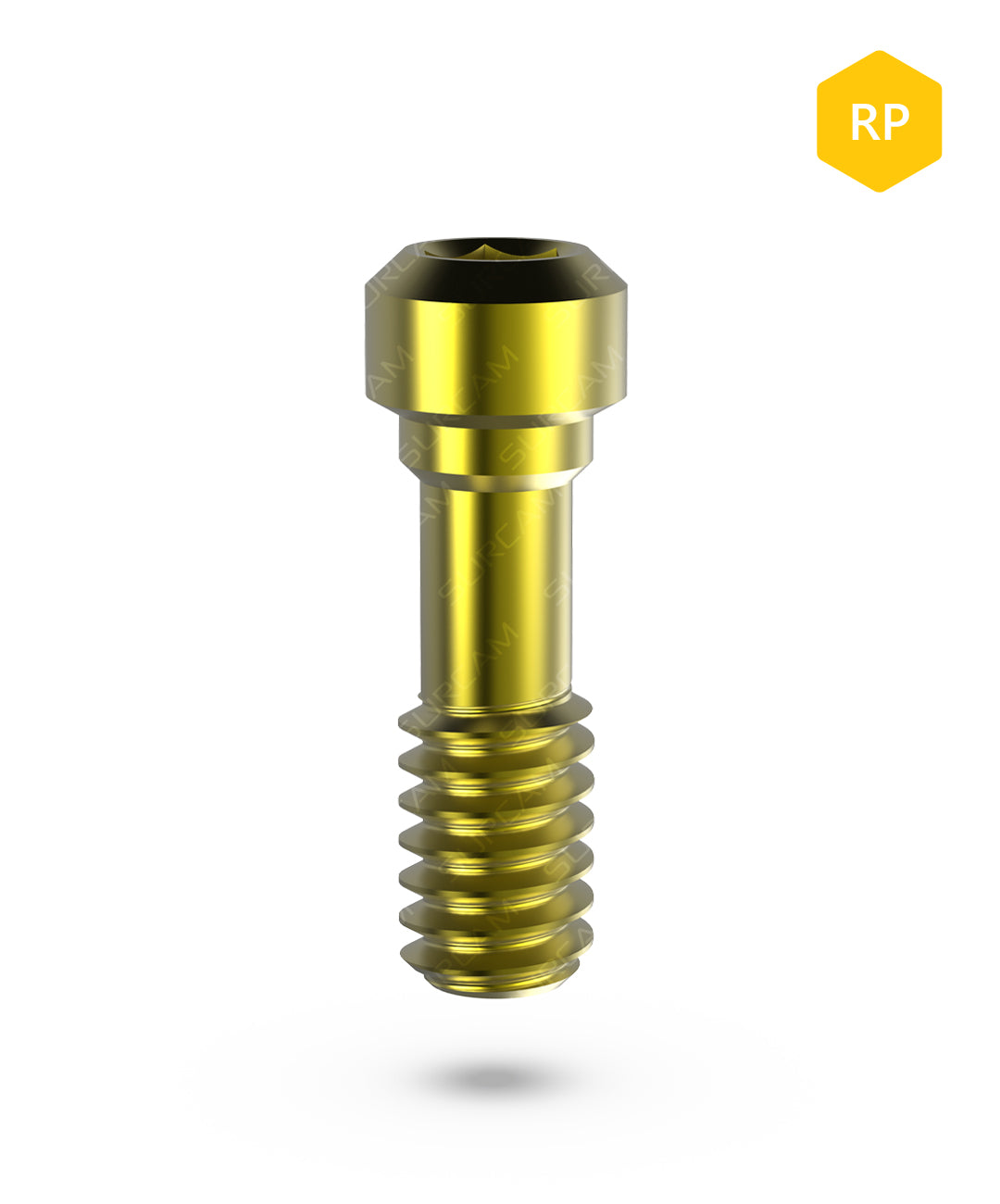 Prosthetic Screw for RP Conical Connection Angular Abutment