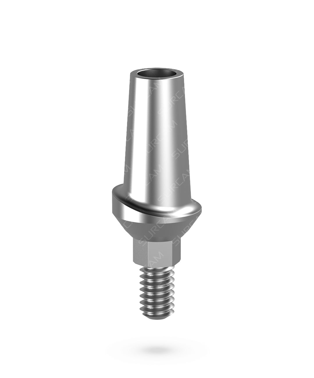 Straight abutment for Internal Hex 2.42 with abutment screw