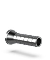 Prime MU titanium sleeve enabling same-day intraoral pickup and clean emergence