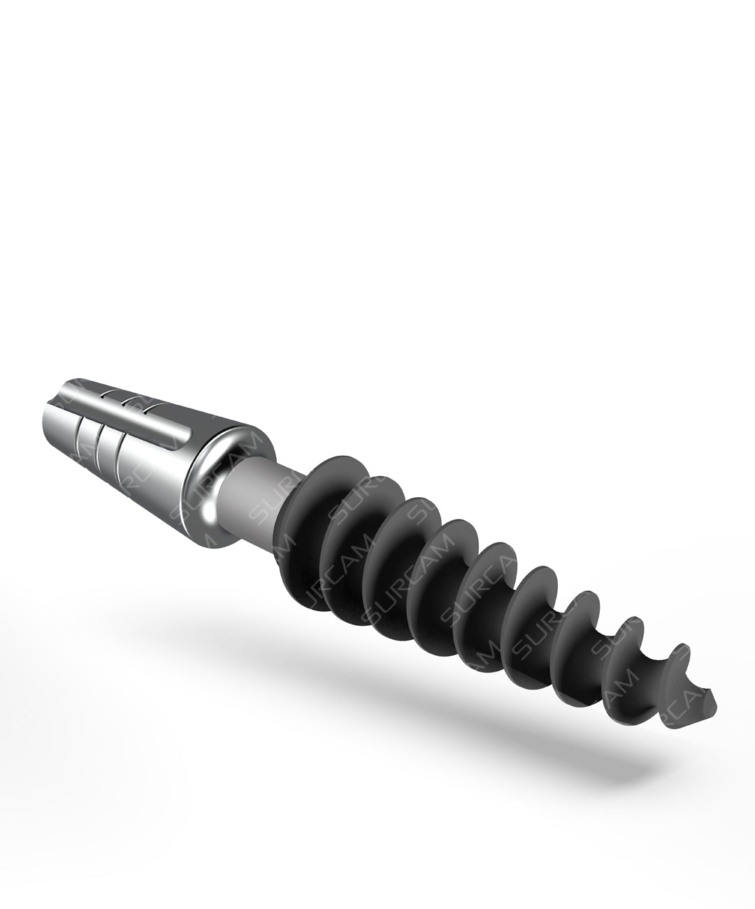 compressive implant minimal drilling continuous threads