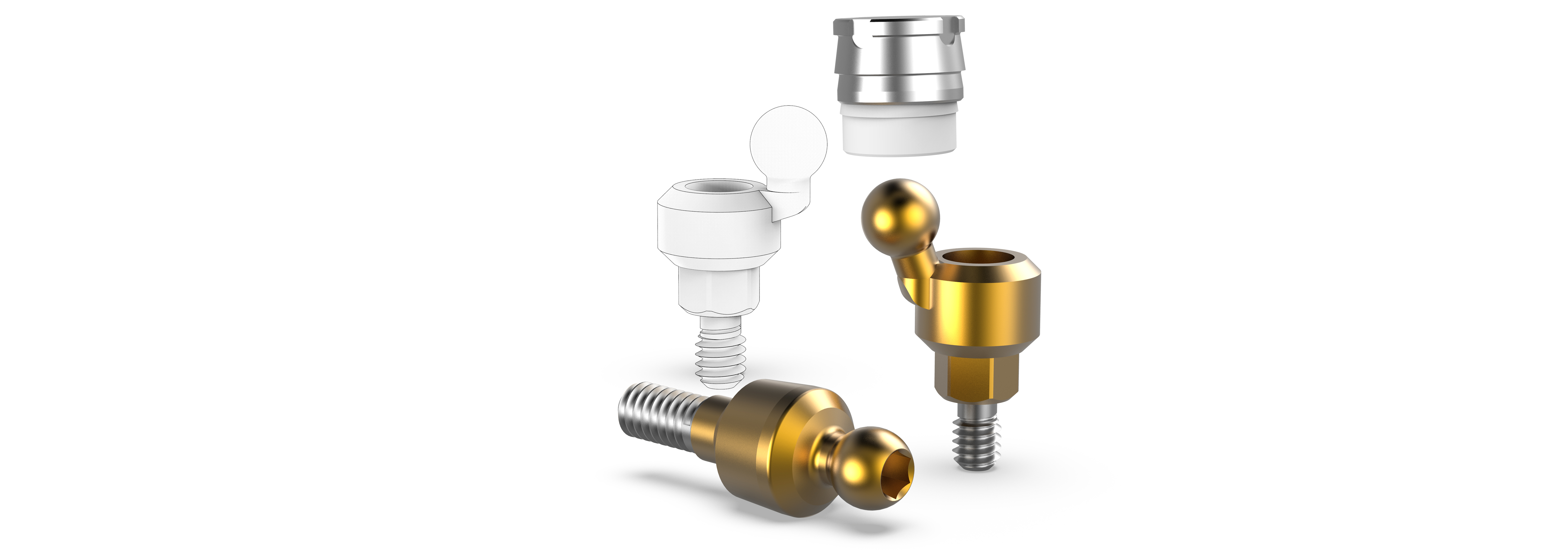 Removable Overdenture Implant Parts