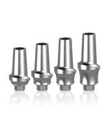 Straight Curve Concave Abutment Wide Platform Ø4.5