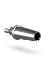 Internal Hex 2.42 straight aesthetic abutment compatible with Alpha Bio Zimmer MIS