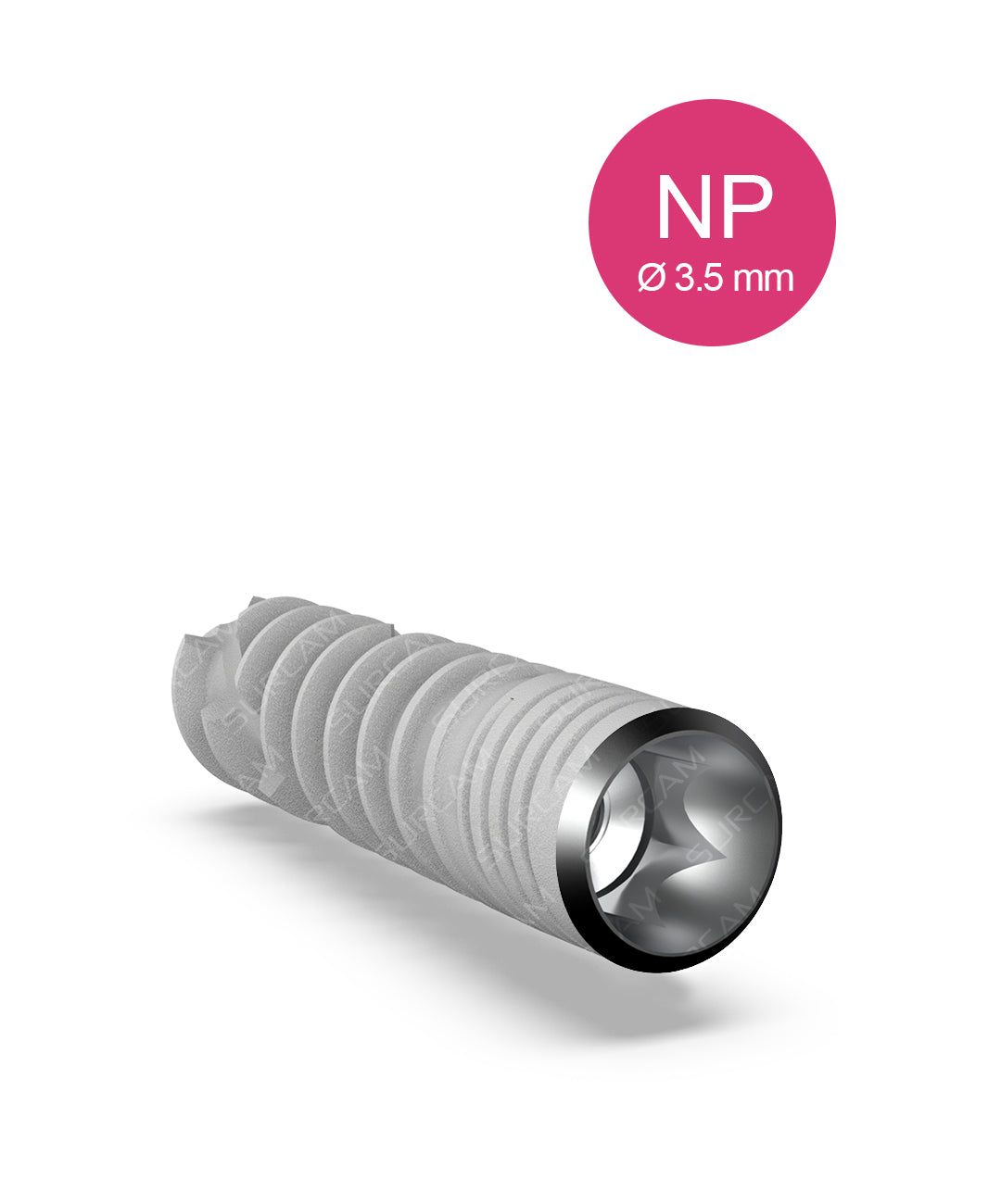 LSA Spiral Self-Drilling Narrow Platform Implant