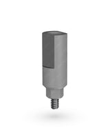 titanium digital scan body internal hex 2.42
